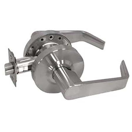 Tell Grade 2 Cylindrical Lock, Passage, Lever, Satin Chrome, 2-3/8 Inch Backset L2010-8-26D